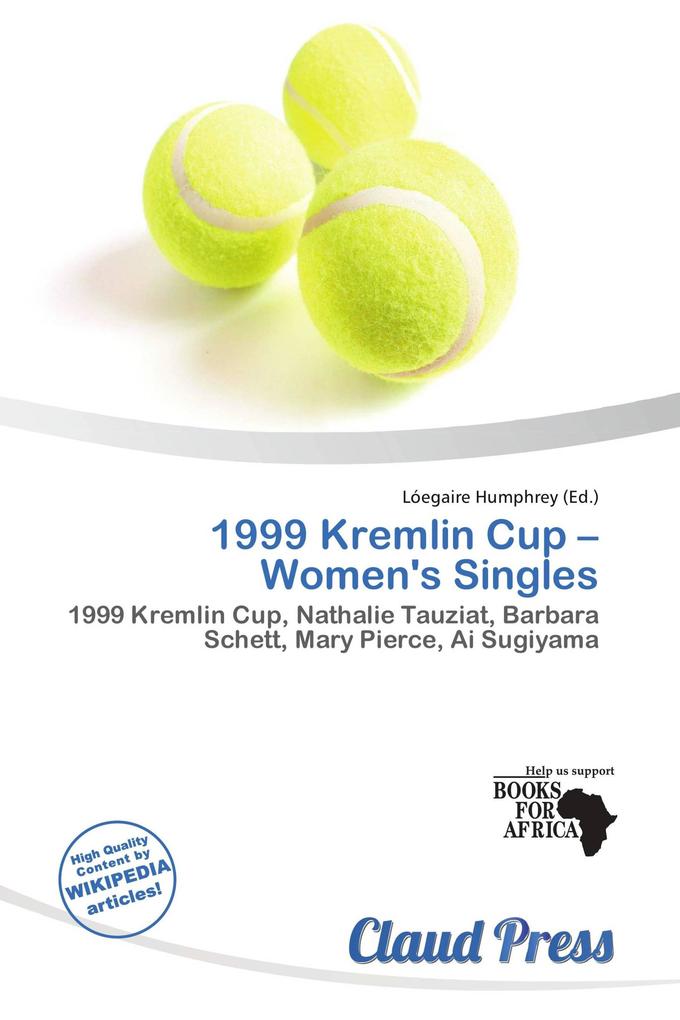 1999 Kremlin Cup - Women's Singles