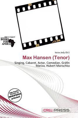 Max Hansen (Tenor)