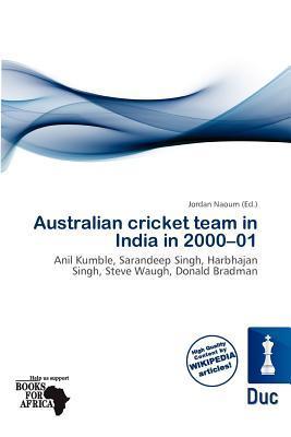 Australian cricket team in India in 2000-01