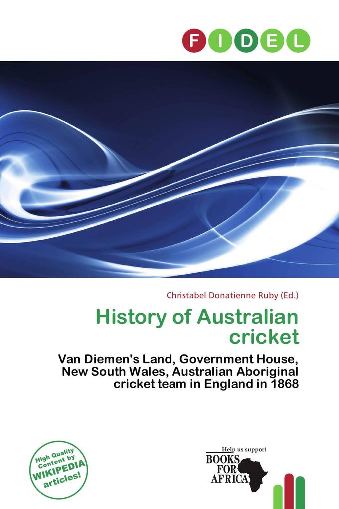 History of Australian cricket
