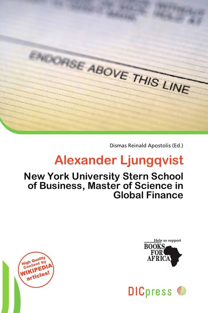 Alexander Ljungqvist