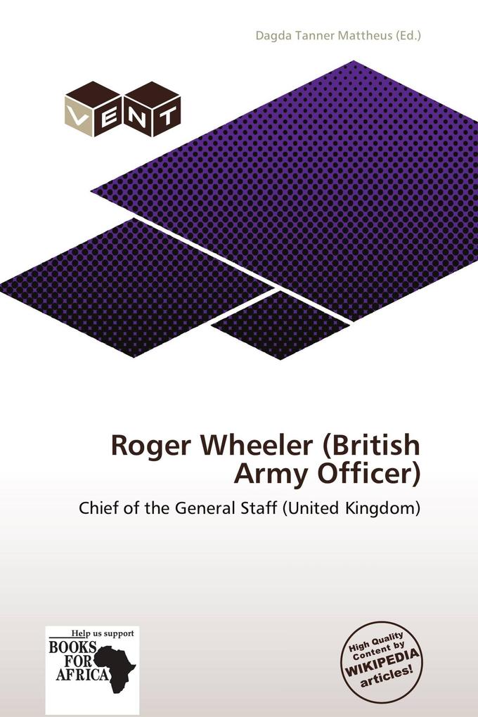 Roger Wheeler (British Army Officer)