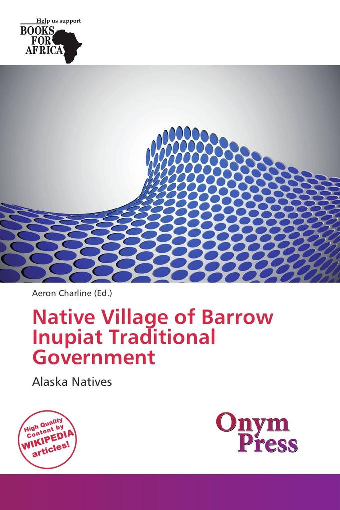 Native Village of Barrow Inupiat Traditional Government