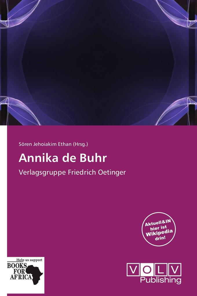 Annika de Buhr