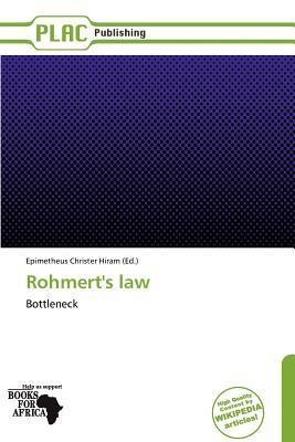 Rohmert's law