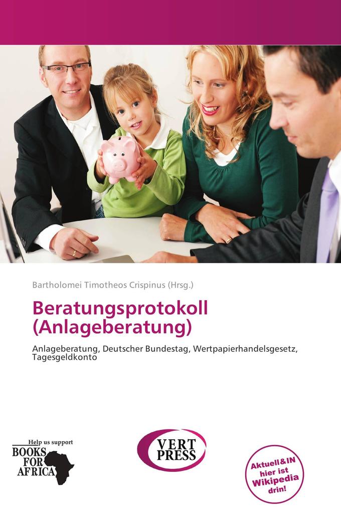 Beratungsprotokoll (Anlageberatung)