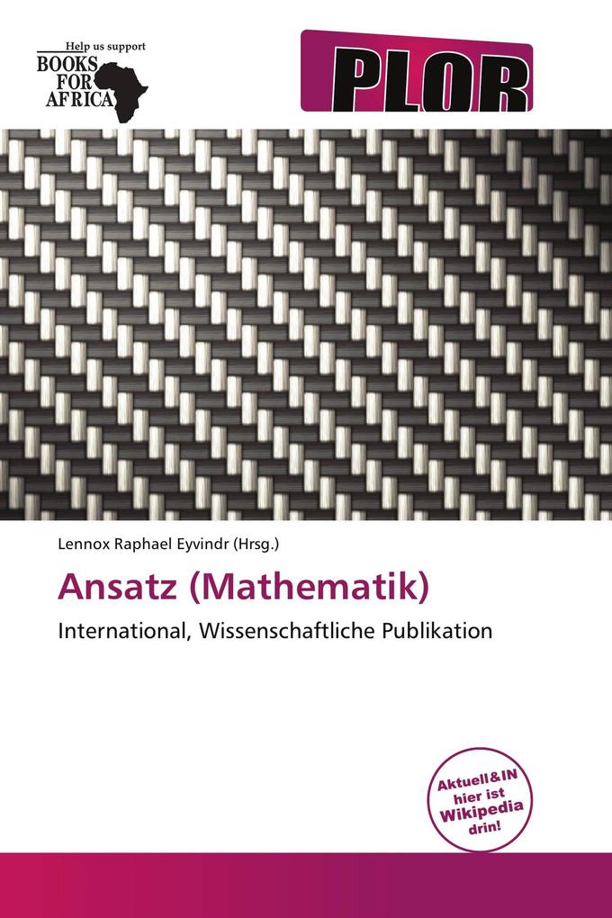Ansatz (Mathematik)