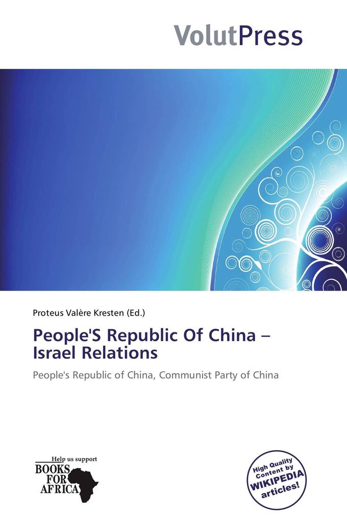 People'S Republic Of China - Israel Relations
