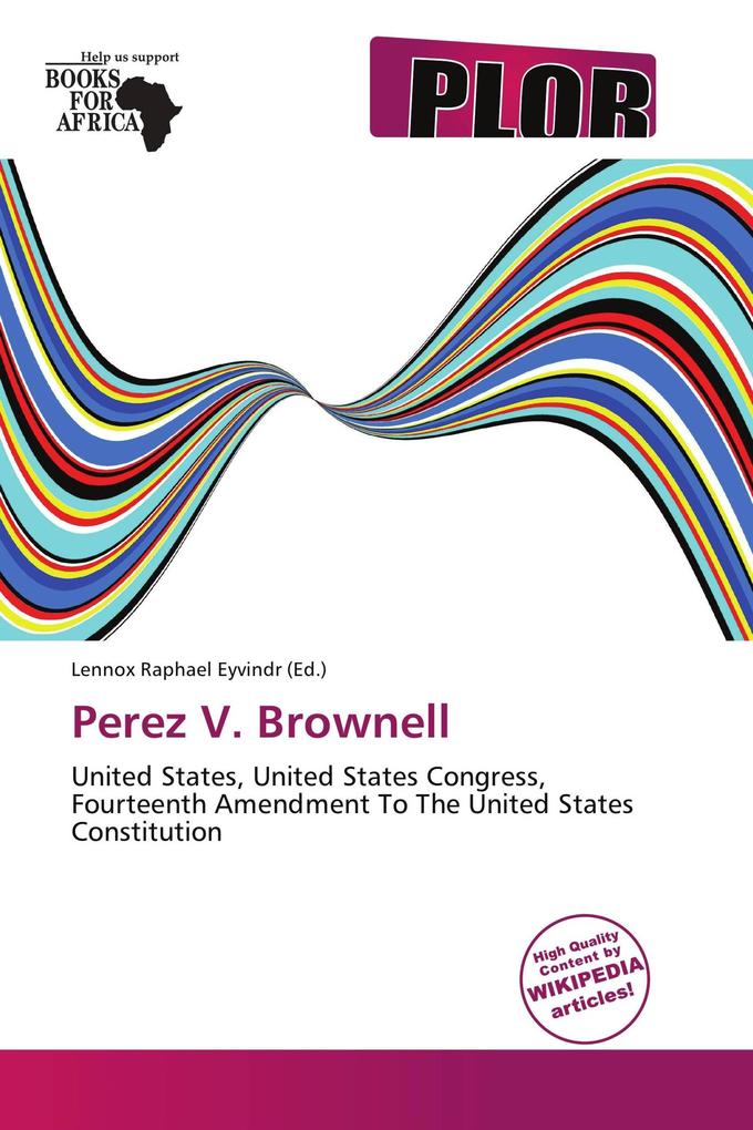 Perez V. Brownell