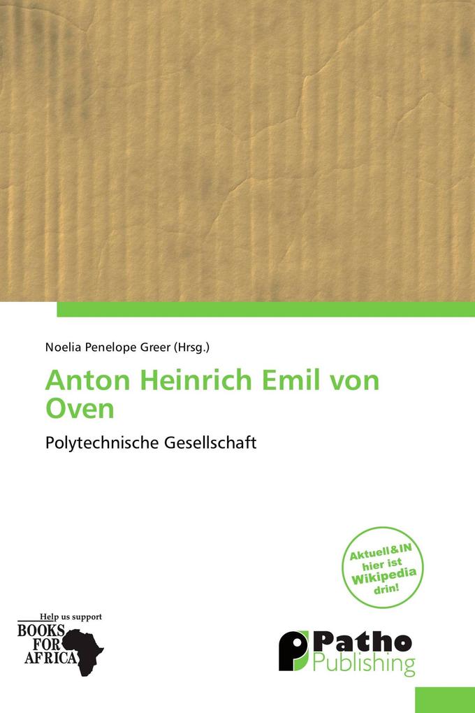 Anton Heinrich Emil von Oven