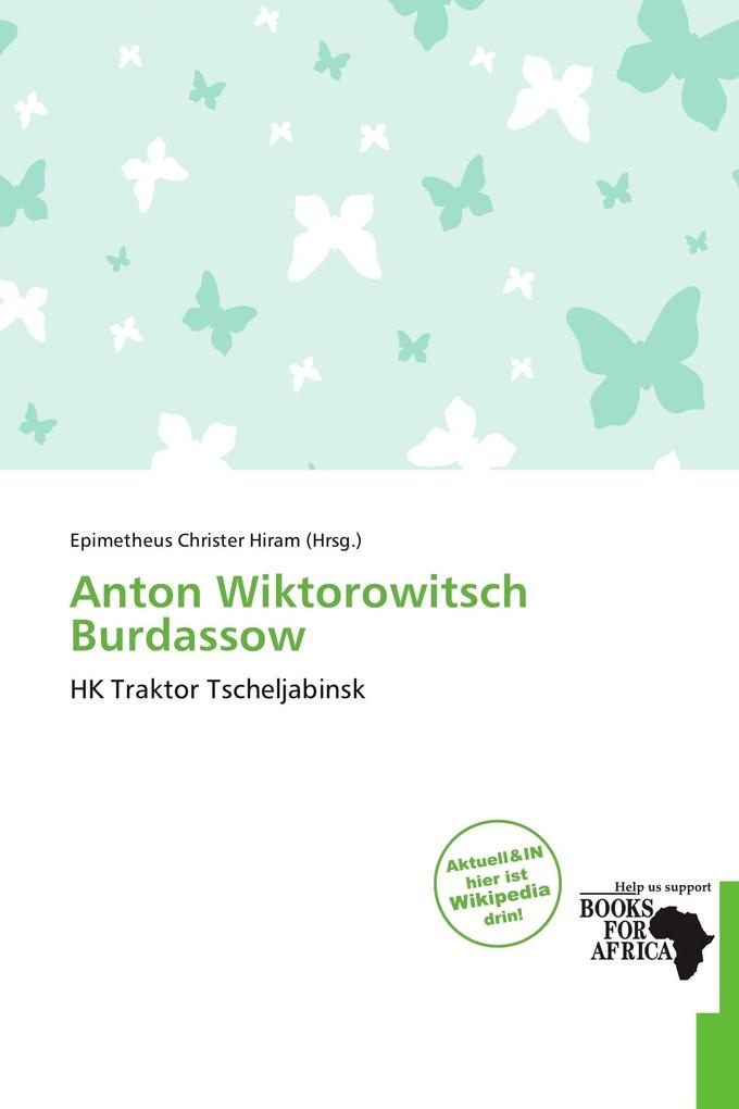 Anton Wiktorowitsch Burdassow