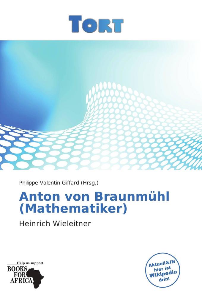 Anton von Braunmühl (Mathematiker)