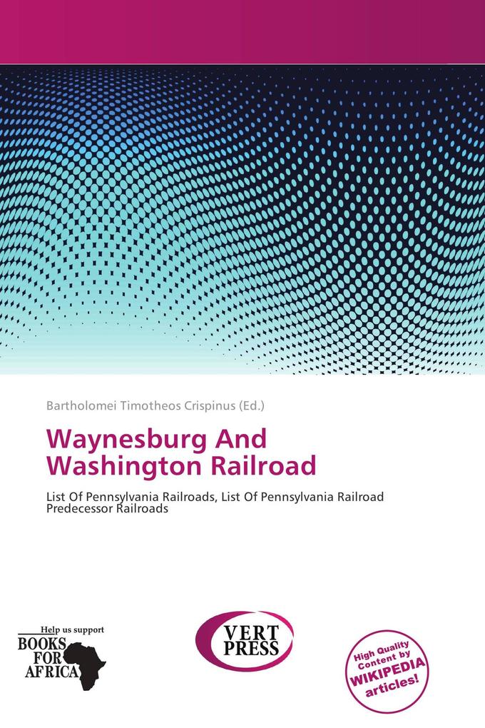 Waynesburg And Washington Railroad