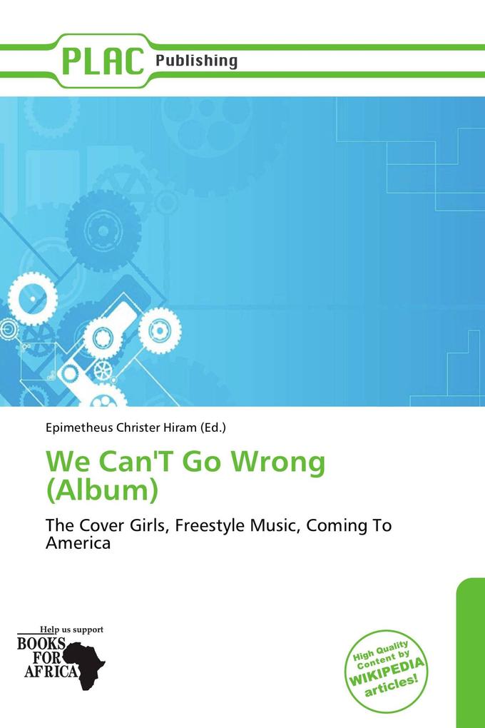 We Can'T Go Wrong (Album)