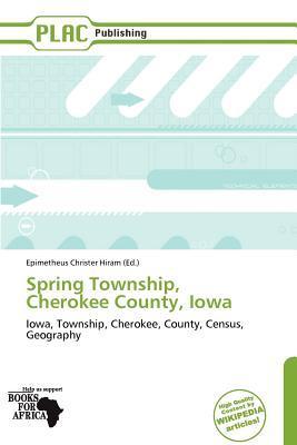 Spring Township Cherokee County Iowa