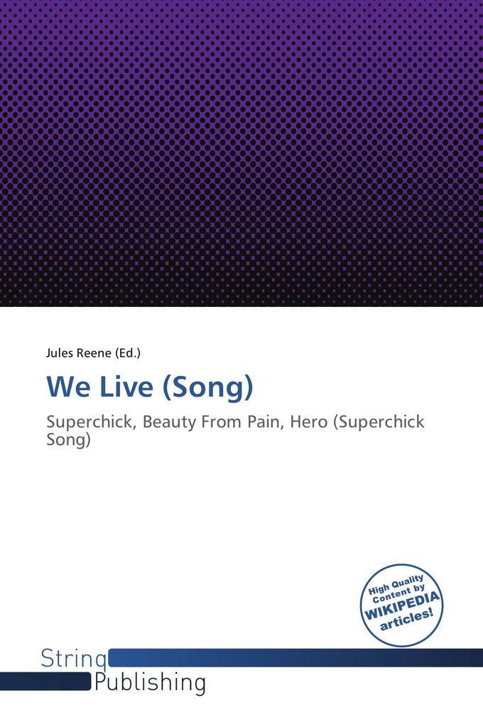We Live (Song)