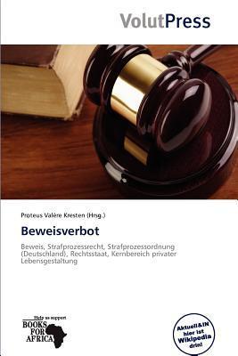 Beweisverbot