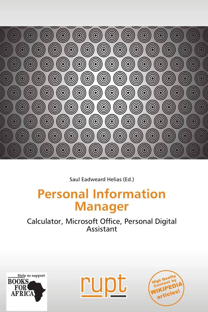 Personal Information Manager