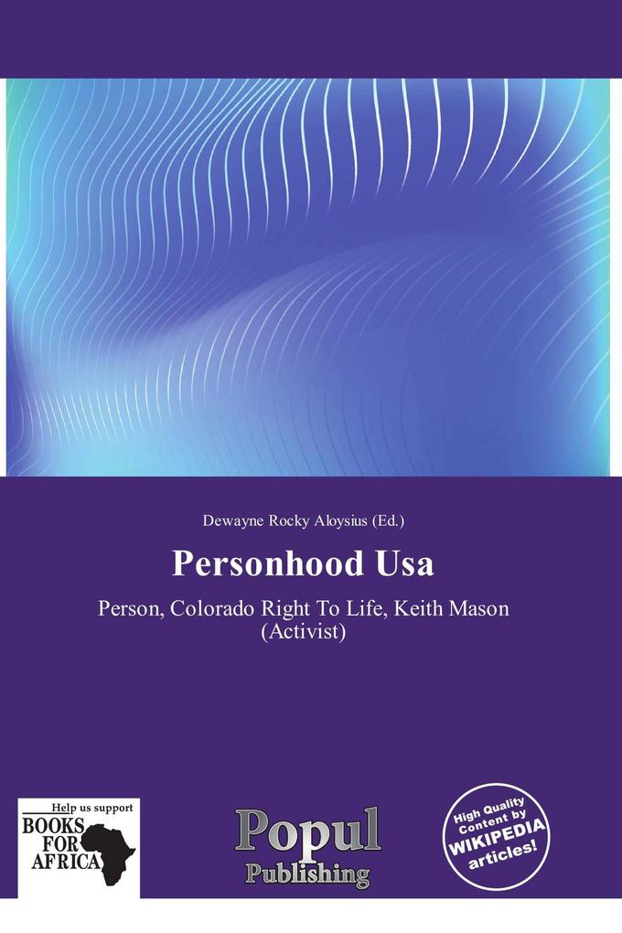 Personhood Usa