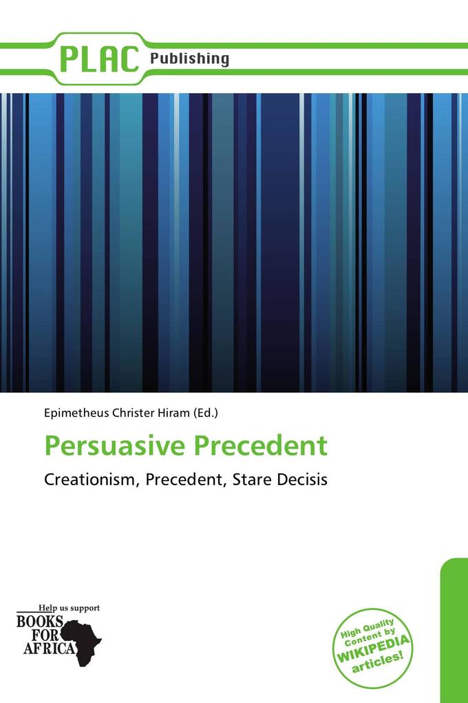 Persuasive Precedent