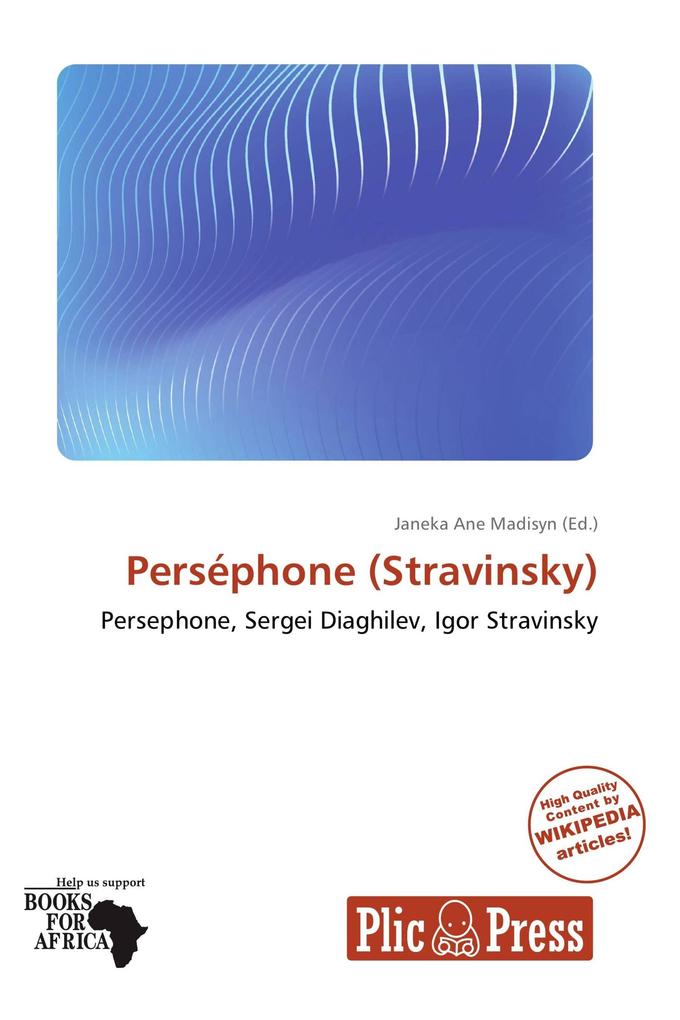 Perséphone (Stravinsky)