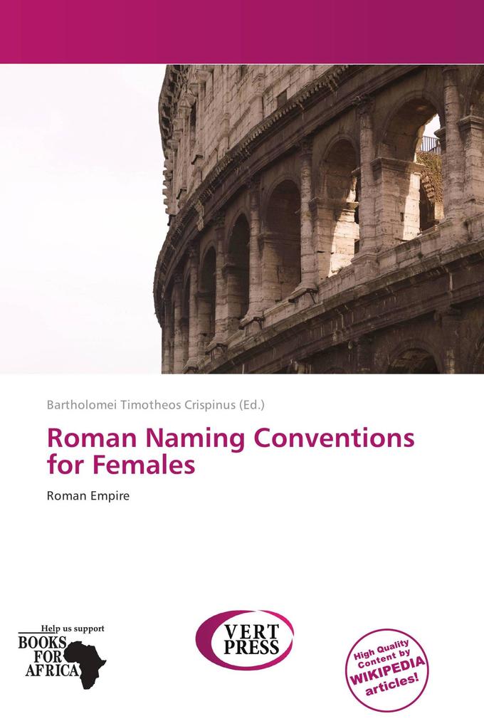 Roman Naming Conventions for Females