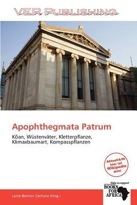 Apophthegmata Patrum