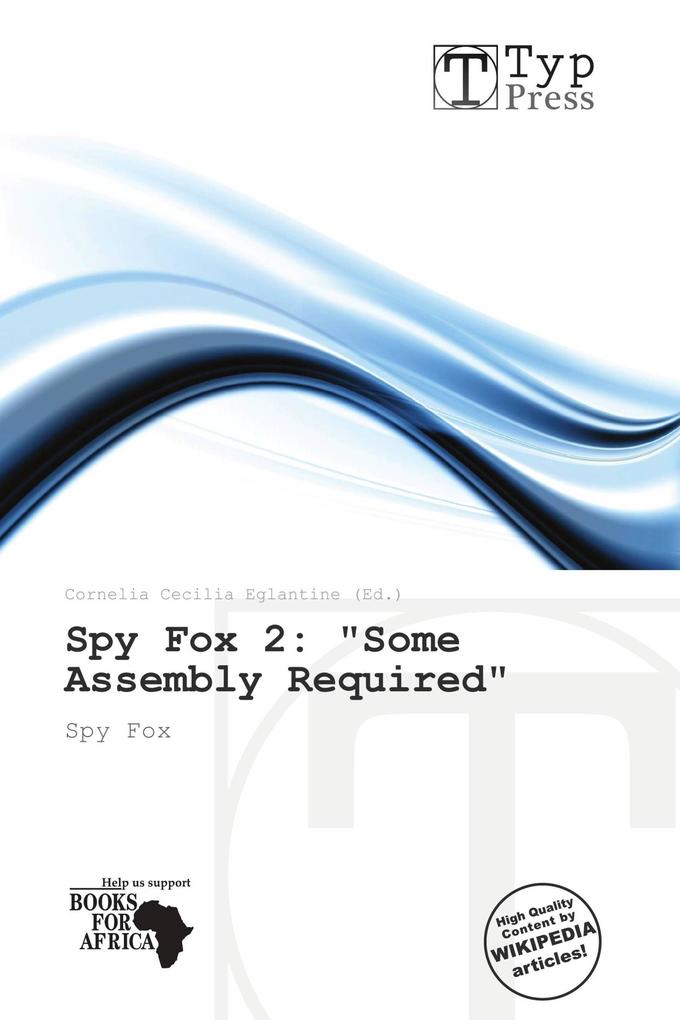 Spy Fox 2: 'Some Assembly Required'