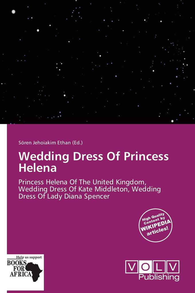 Wedding Dress Of Princess Helena