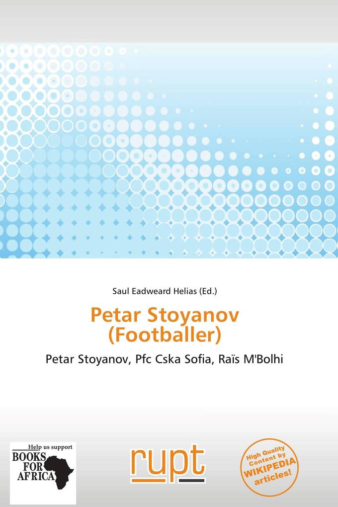 Petar Stoyanov (Footballer)