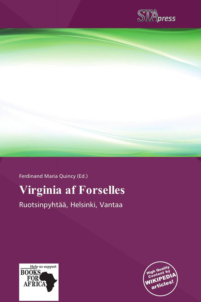 Virginia af Forselles
