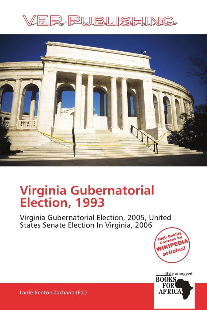 Virginia Gubernatorial Election 1993