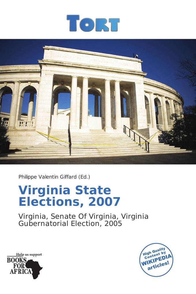 Virginia State Elections 2007