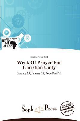 Week Of Prayer For Christian Unity