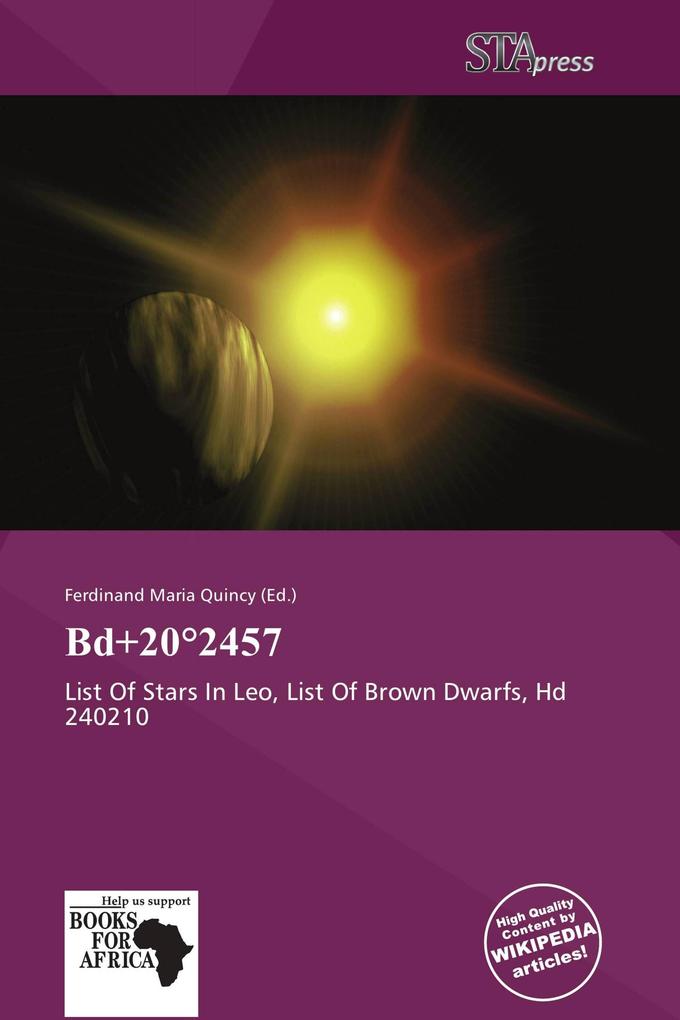 Bd+20°2457