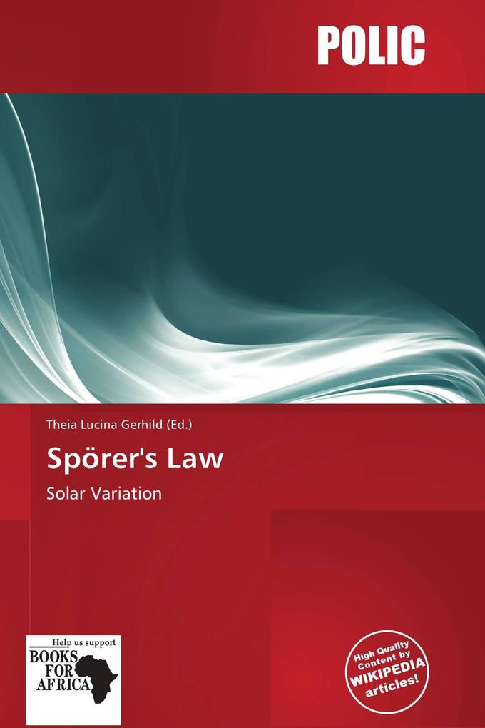 Spörer's Law