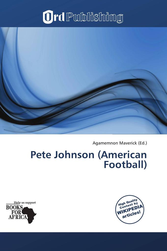 Pete Johnson (American Football)