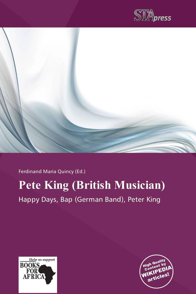 Pete King (British Musician)