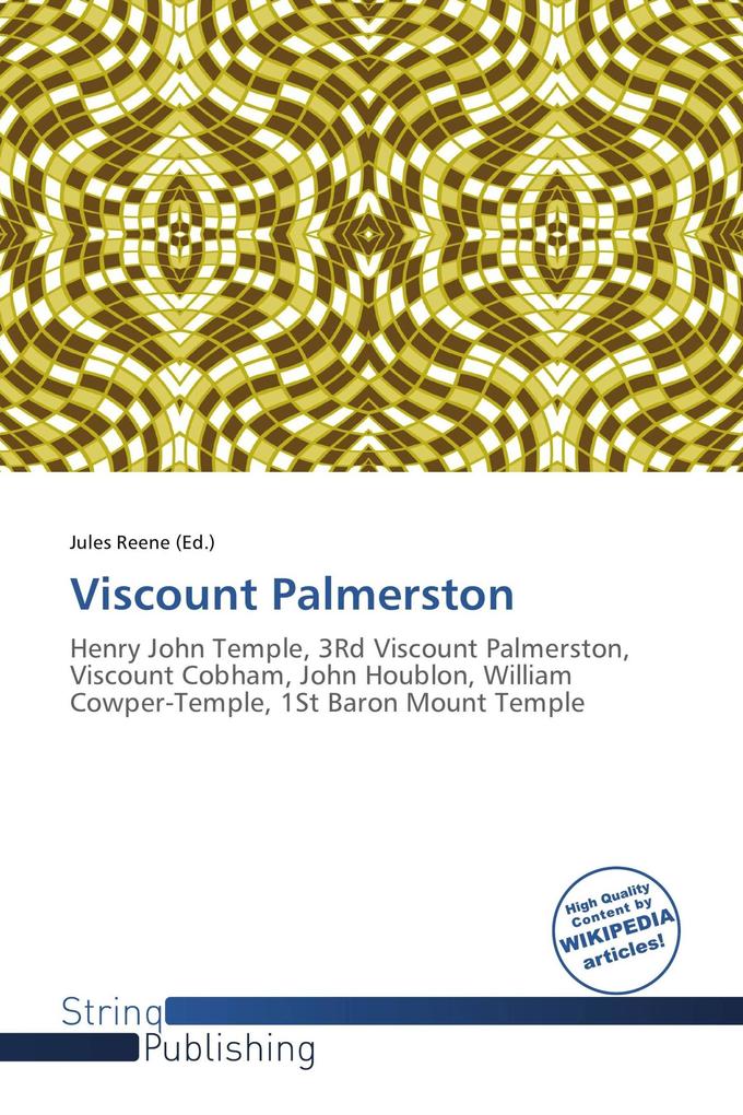 Viscount Palmerston