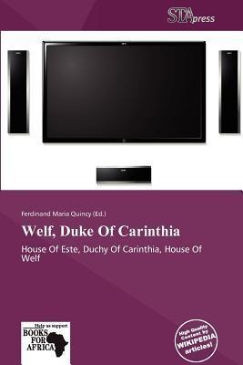 Welf Duke Of Carinthia