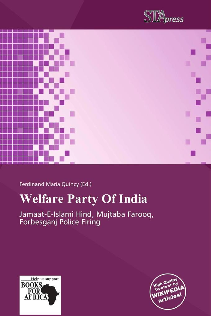 Welfare Party Of India