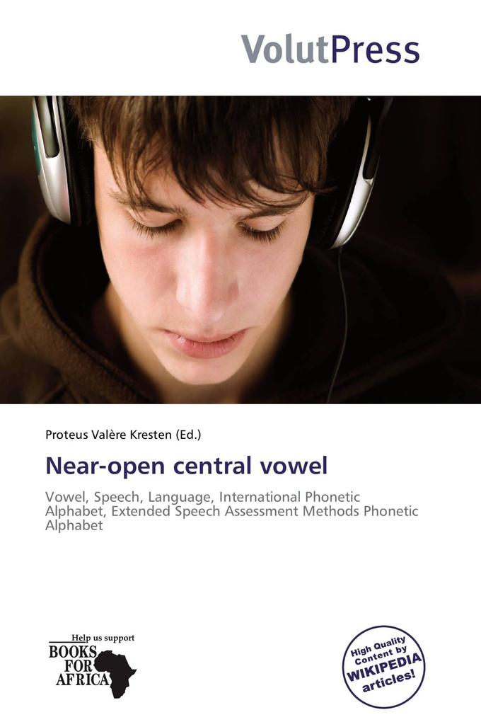 Near-open central vowel