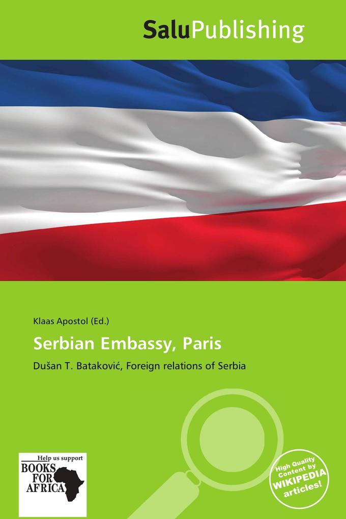 Serbian Embassy Paris