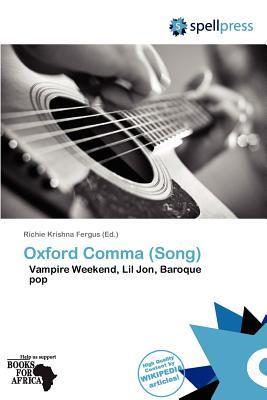 Oxford Comma (Song)