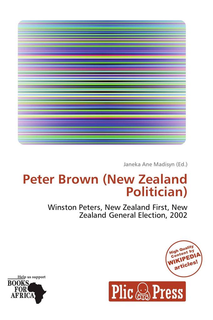 Peter Brown (New Zealand Politician)