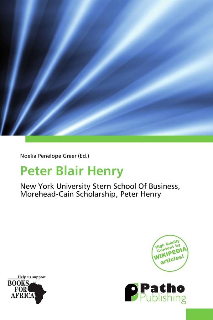 Peter Blair Henry