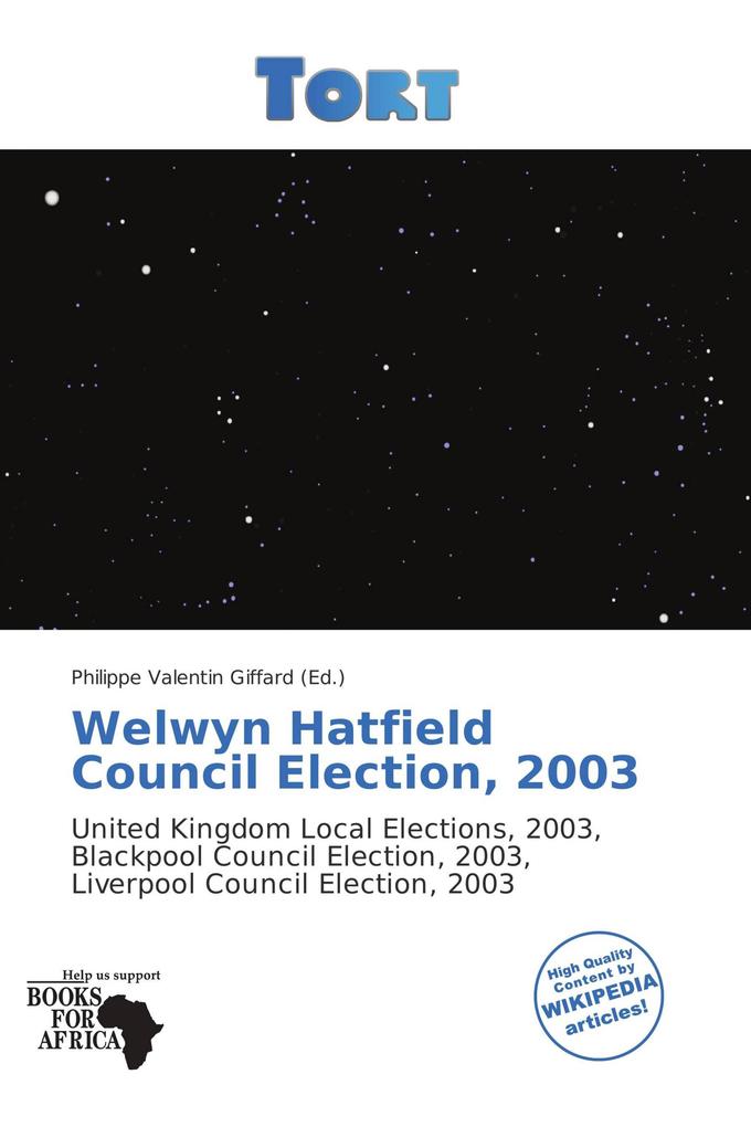 Welwyn Hatfield Council Election 2003
