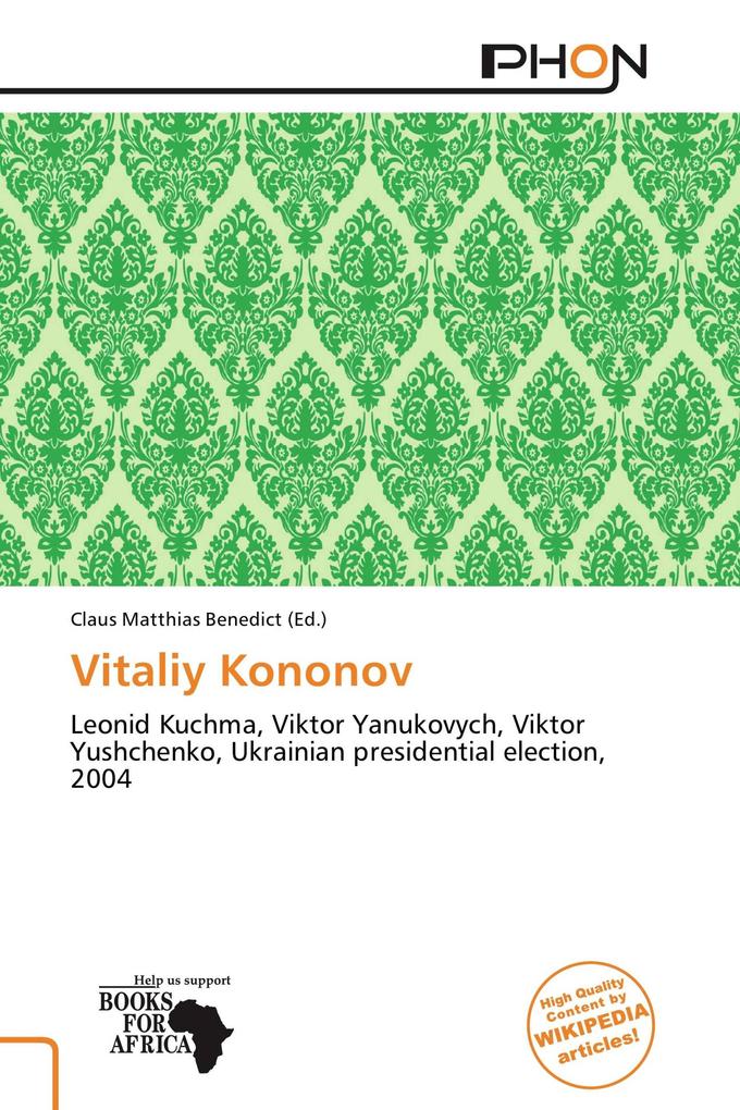 Vitaliy Kononov