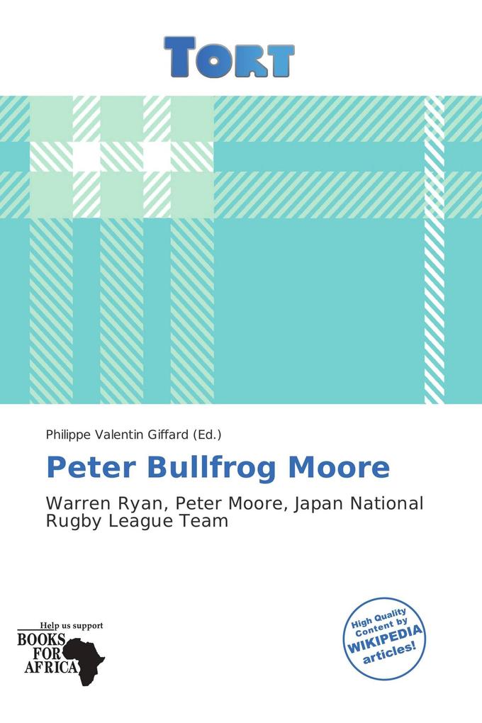 Peter Bullfrog Moore