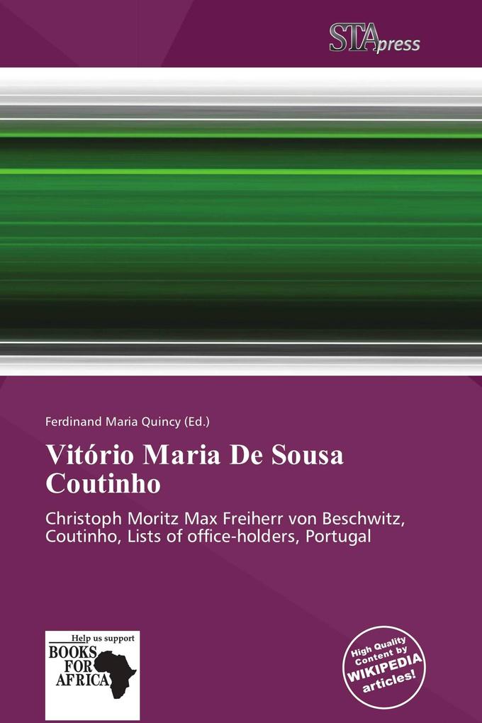 Vitório Maria De Sousa Coutinho